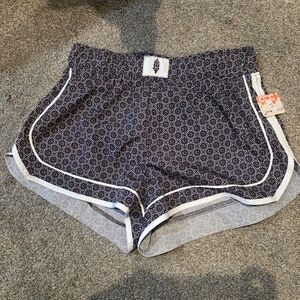 FP Movement by Free People Black and White Athletic Shorts